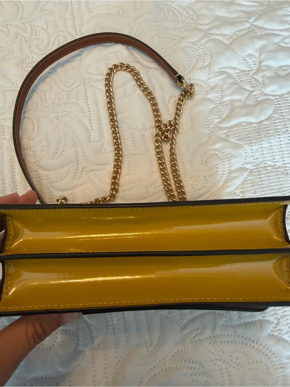 Coach Patent Leather Crossbody Klare